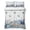 white, variant on King Quilt Set 96''x106'', Ombre Blue Waves Lightweight Bedspread Coverlet Set with 2 Pillow Shams, Gradient Coastal Beach Sandy Ocean Breathable All Season Quilt Bedding for Bedroom/Guest Room