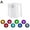 8 colors, variant on 8 Colors Body Sensing Automatic LED Motion Sensor Toilet Light Night Bowl P0T4