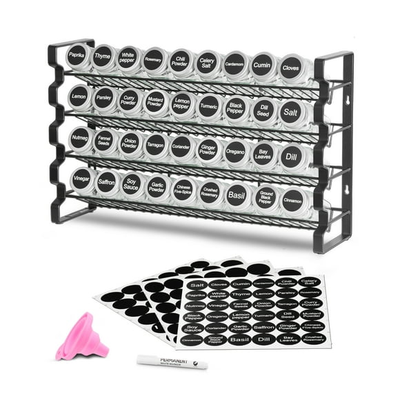 VEVOR Spice Rack Organizer for Cabinet Kitchen Countertop Seasoning Organizer 23x16 in