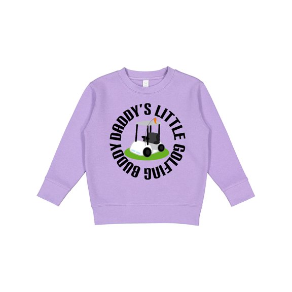 Inktastic Daddys Little Golfing Buddy Toddler Sweatshirt