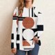 thumbnail image 1 of Puntoco Mujer Casual Cuello Redondo Manga Larga Impreso Camisa Suelta Blusa tops Puntoco Puntoco-234, 1 of 5