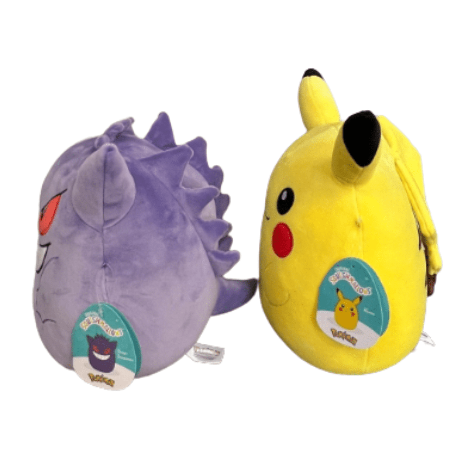 Original Squishmallows! Pokemon: Pikachu and Gengar 10 – Chalice  Collectibles