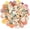 Colorful-1, variant on Mixed Natural Beach Seashells, 9 Shell Varieties 1.2"-3.5" + 2 Types Starfish, Decorative Sea Shells for DIY Crafts, Beach Wedding Decor, Aquarium & Vase Fillers