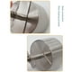 thumbnail image 3 of Accesorios de herramientas de cocina de acero inoxidable para hacer hamburguesas y hamburguesas ajustables redondas, 3 of 6