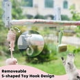 thumbnail image 3 of Percha Plegable para Ventana de Gato LANERmooos con Ventosas Resistentes, 3 of 6