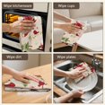 thumbnail image 5 of 6 Pcs Funny Kitchen Towels,Beige Christmas Santa and Animal Pattern Microfiber Dish Towels,Kitchen Tea Towels,Kitchen Towel Set (18" X 26"), 5 of 7