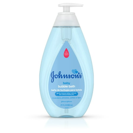Johnson's Gentle Baby Bubble Bath, 27.1 fl. oz (Best Bubble Bath For Dry Skin)