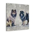 thumbnail image 5 of Keeshond Pointillism Gem - Canvas, 5 of 25