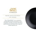 thumbnail image 6 of Thyme & Table Stoneware Dinner Plate, Black Onyx Collection, 6 of 6
