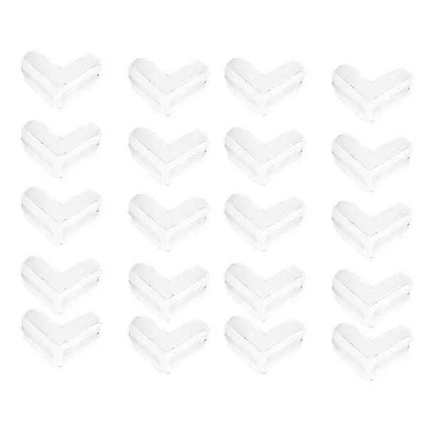 20 Pack Corner Guards Clear Corner Protectors Stop Child Injuries Tables, Furniture Corners (l-sh