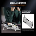 thumbnail image 3 of Allytech Galaxy Z Fold 5 Case with Screen Protector & Stylus Pen, Full Body Protective Slide Camera Cover Kickstand Shockproof Phone Case Cover for Samsung Galaxy Z Fold 5 5G - Silver, 3 of 7