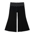 thumbnail image 3 of DHFJKG Capri Pants For Women Loose Fit Wide Leg Cropped Trousers Polka Dot Casual Summer Stretchy Soft Comfortable Trousers, 3 of 3