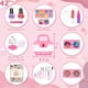 thumbnail image 2 of Kit de maquillaje Hollyhi 42 unidades para niñas con estuche cosmético de 3 a 12 años, 2 of 9