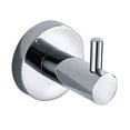 thumbnail image 1 of AMERTEER Clothes Towel Round Base Single Hook Wall Hanger-Home Decor, 1 of 9