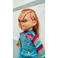 thumbnail image 4 of Muñeco chucky cicatrizado, cuerpo de felpa 67 cm con huellas y agujetas, 4 of 5