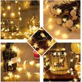 thumbnail image 3 of Guirnaldas navideñas, luces bajas de cadena, iluminación de cable transparente, adornos navideños, adornos navideños para exteriores, adornos iluminados para ventanas, iluminación para, 3 of 5