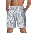 thumbnail image 4 of Fotbe Floral Butterfly Men’s Swim Trunks Quick Dry Swim Shorts Board Shorts with Mesh Lining-Small, 4 of 9