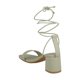thumbnail image 3 of Zapatillas Mujer Abiertas Cintas Casuales Tacón Bajo Head Menta verde 26 HEAD OVER HEELS 222222, 3 of 4