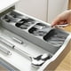 thumbnail image 4 of Organizador de cajones de cocina, organizador de cubiertos para cocina, bandeja de almacenamiento, caja para cubiertos, cuchara, cuchillo Jormftte CPB-DE-SSW379-1, 4 of 5