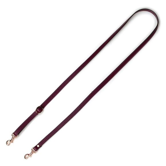 VanEnjoy Full Grain Leather Adjustable Replacement Cross Body Purse Shoulder Strap, 1/2†Width, Adjustable Length 25â€-51†(Purple)