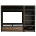 thumbnail image 1 of Centro de Entretenimiento Kessa Muebles Carrara Wengue y Tabaco, 1 of 2