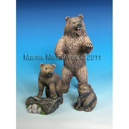 - Mantis Miniatures 1:35 Animals Set #8 Bears Resin Figure Kit 35031