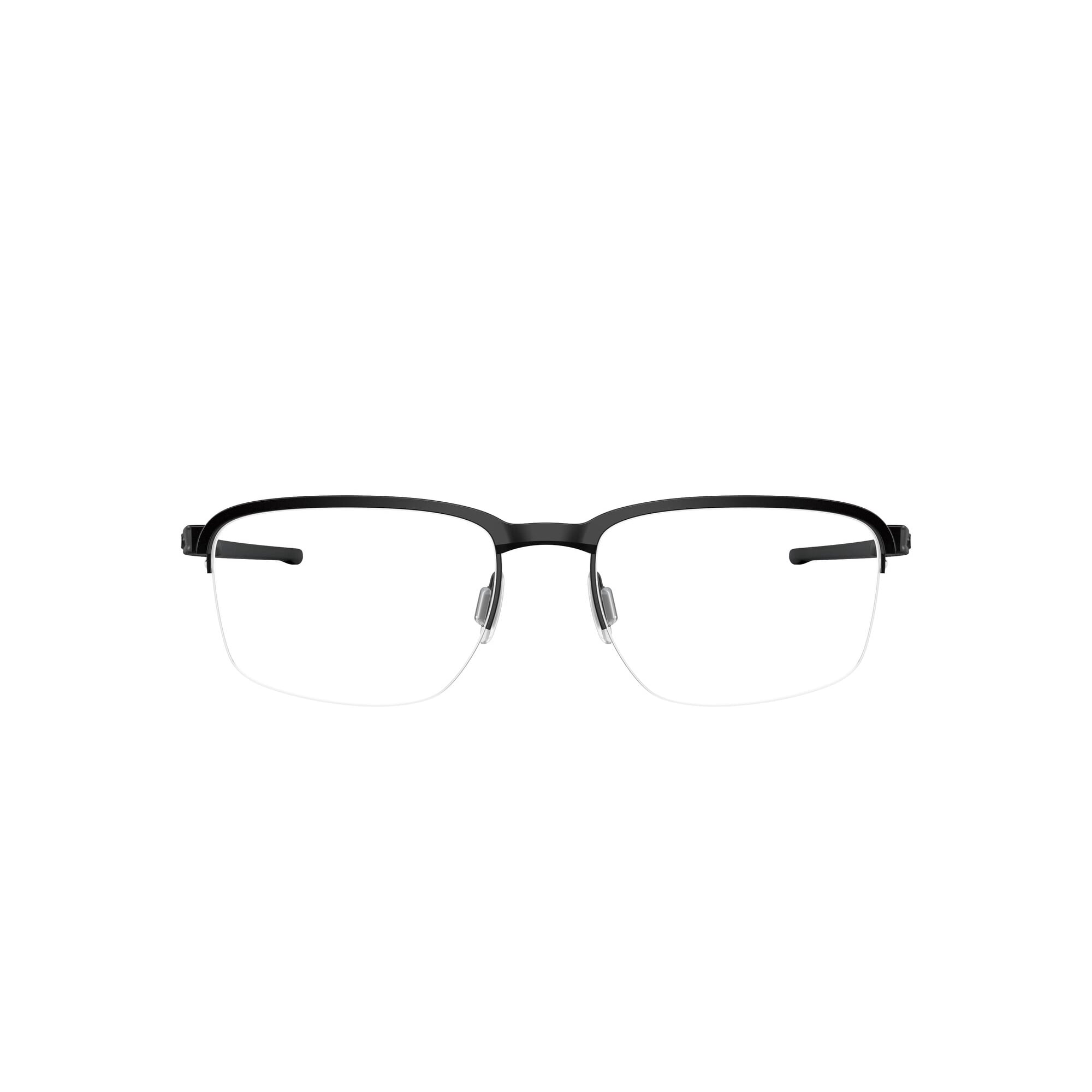 Oakley Unisex Size 54 Rectangular Cathode Optical Glasses, Satin Black/Demo Lens