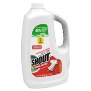 Shout Active Enzyme Laundry Stain Remover Refill, Triple-Acting Formula Clings, Penetrates, and Lifts 100+ Types of Everyday Stains – 60 fl oz