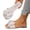 White, variant on YOUYEDIAN Womens Slippers Summer House Shoes Cute Indoor Sandals Comfy Outdoor Flip Flops (White)