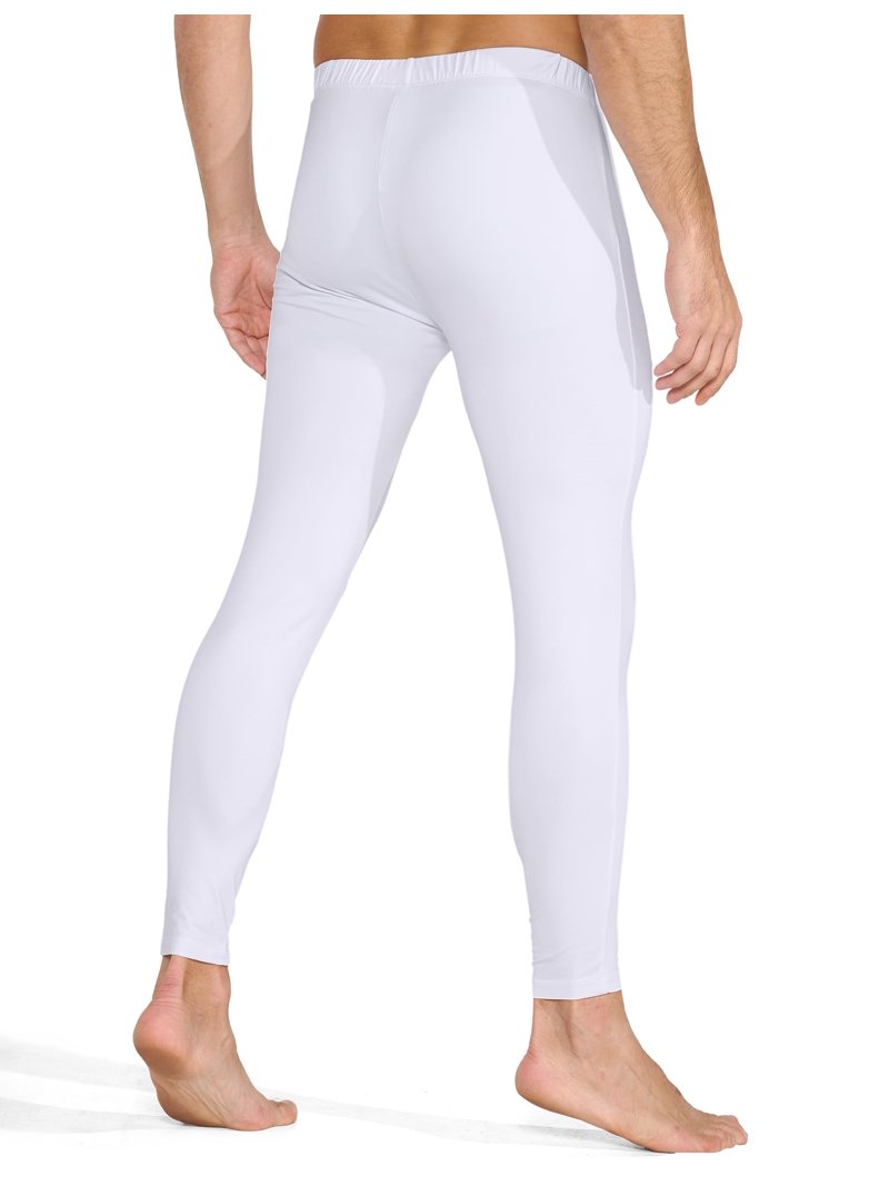Men’s Thermal Long Johns Bottom – Cold Weather Base Layer With Scrotal Support, Moisture-Wicking & Tagless