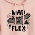 thumbnail image 3 of Monsters Inc. - Mad Flex Sully  - Juniors Cropped Pullover Hoodie, 3 of 5