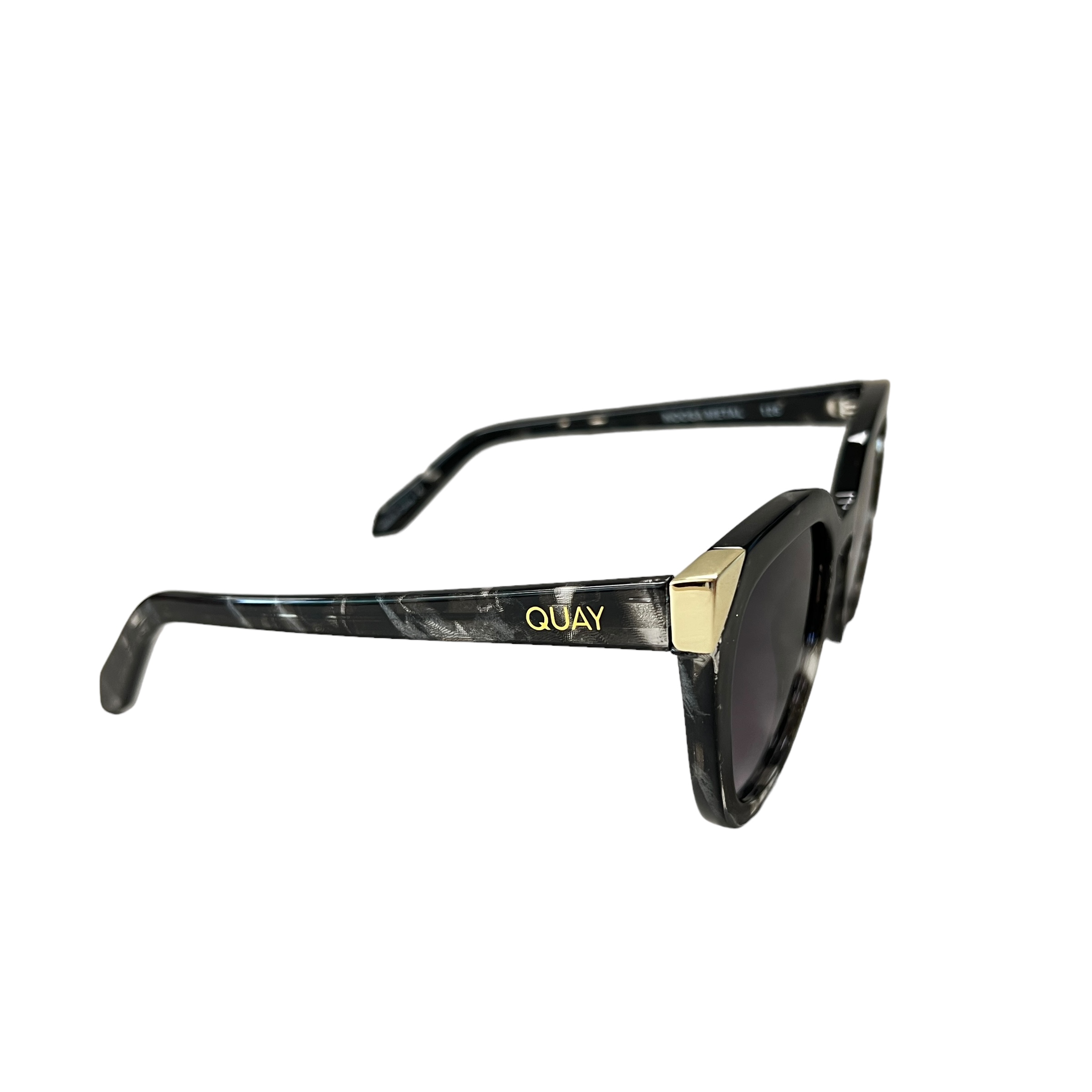 Quay Australia Tortoise Black Gradient Sunglasses Quay Australia Icy 51mm Gradient Square Sunglasses in  main image 2