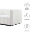 thumbnail image 2 of Modular Sectional Sofa Set, White Black, Fabric, French Living Lounge Cafe Lobby Hospitality Restaurant, Modern Contemporary HB34040, 2 of 15