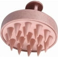 thumbnail image 5 of Hair Scalp Brush Gentle Exfoliating Shampoo Brush for Deep Cleaning Easy to Clean Scalp Tool Fine and Practical Hair Washing Experience Massage Comb（pink）, 5 of 5