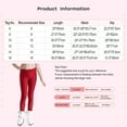 thumbnail image 7 of TiaoBug Kids Girls Shiny Rhinestone Figure Skating Pants Practice Dance Leggings Skinny Tights Trousers White 10, 7 of 7