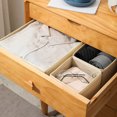 thumbnail image 5 of EUDIDV Ornament&nbsp;Storage Drawer Organizer Set Of Six-Underwear Drawer Organizer And Closet Divider-Storage Box For Clothes- Underwear Storage Bins, 5 of 7