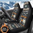 thumbnail image 2 of Uorisanigo Automotive Seat Covers - Breathable & Stylish, Aztec African Tribal Front Drive Seat Cover Universal Fit for Most Cars, SUVs, Trucks, and Vans, 2 of 7