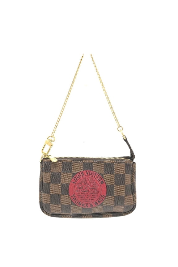 Pre-Owned LOUIS VUITTON N58011 Mini Pochette Accessoires T&B Bag Accessory Pouch... (Good)