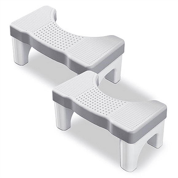 Squatting Toilet Poop Stool, Adult Portable Plastic Poop Stool, Adult Toilet Poop Stool, Children's Poop Stool, 2 PCS