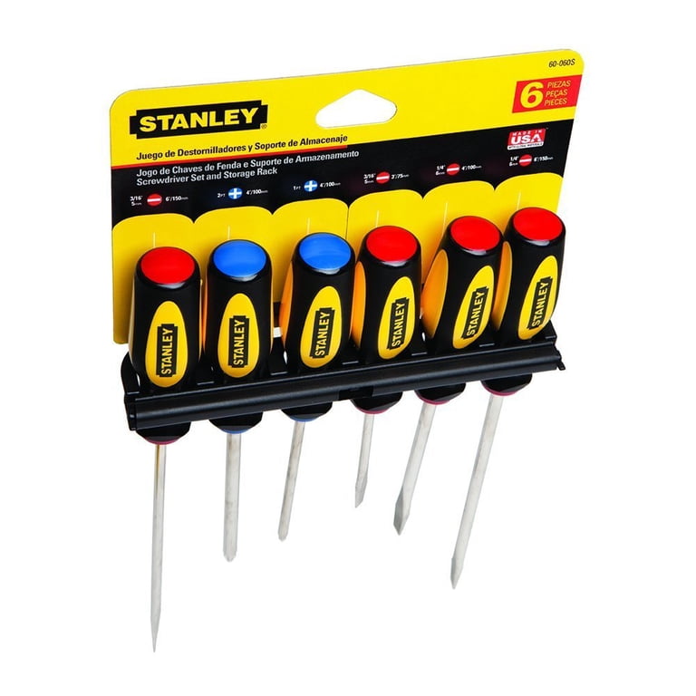 wxyzCOMMEdesGARÇONSHOMME PLUSEVERGREE Stanley Screwdriver Set, 60-060 - Walmart.com