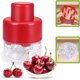 thumbnail image 1 of Herramienta para deshuesar cerezas sin esfuerzo, cómoda, segura y eficiente, herramienta portátil para deshuesar cerezas con 7 orificios individuales, herramienta multifunción para quitar semillas de, 1 of 7