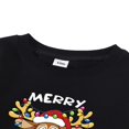 thumbnail image 4 of Pull de Noël Assorti Parent-Enfant Manches Longues Col Rond Imprimé Lettre de Cerf, 4 of 6