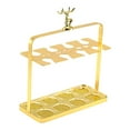 thumbnail image 3 of Estante de exhibición de vino Strade Fareast Limited oro 8 rejillas, 3 of 8