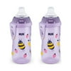 NUK Ladybug Silicone Spout Active Cup, 10-Ounce (2 Pack)