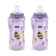 NUK Ladybug Silicone Spout Active Cup, 10-Ounce (2 Pack)