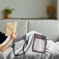 thumbnail image 3 of TV Show Soft Flannel Fleece Throw Blanket, Retro Entertainment Old Fashioned Televisions in Pastel Tones, Cozy Plush for Indoor and Outdoor Use, 70" x 90", Pink Blue Grey, by Ambesonne, 3 of 5