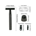 thumbnail image 2 of Waysh Safety Razor Gift Set, Gunmetal, for a Classic Shave, 2 of 6