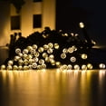 thumbnail image 2 of 2 Pack Solar Christmas String Light Decor Outdoor, Total 156Ft 440LED with 8 Modes, Juhefa Waterproof Twinkle Fairy Lights for Xmas Tree, Yard, Balcony, Wedding (Warm White), 2 of 6