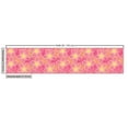 thumbnail image 3 of Ambesonne Floral Fabric by the Yard Upholstery, Dotted Plumeria Frangipani, 1 Yard, Pink Yellow White, 3 of 5