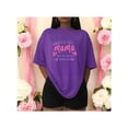 thumbnail image 1 of Playera Blusa Mujer De Feliz Día Mamá Eres Mi Mayor Bendición Regalo Día de las Madres Moda Casual Color Morado Talla Mediana Marca Emil SaEs, 1 of 4